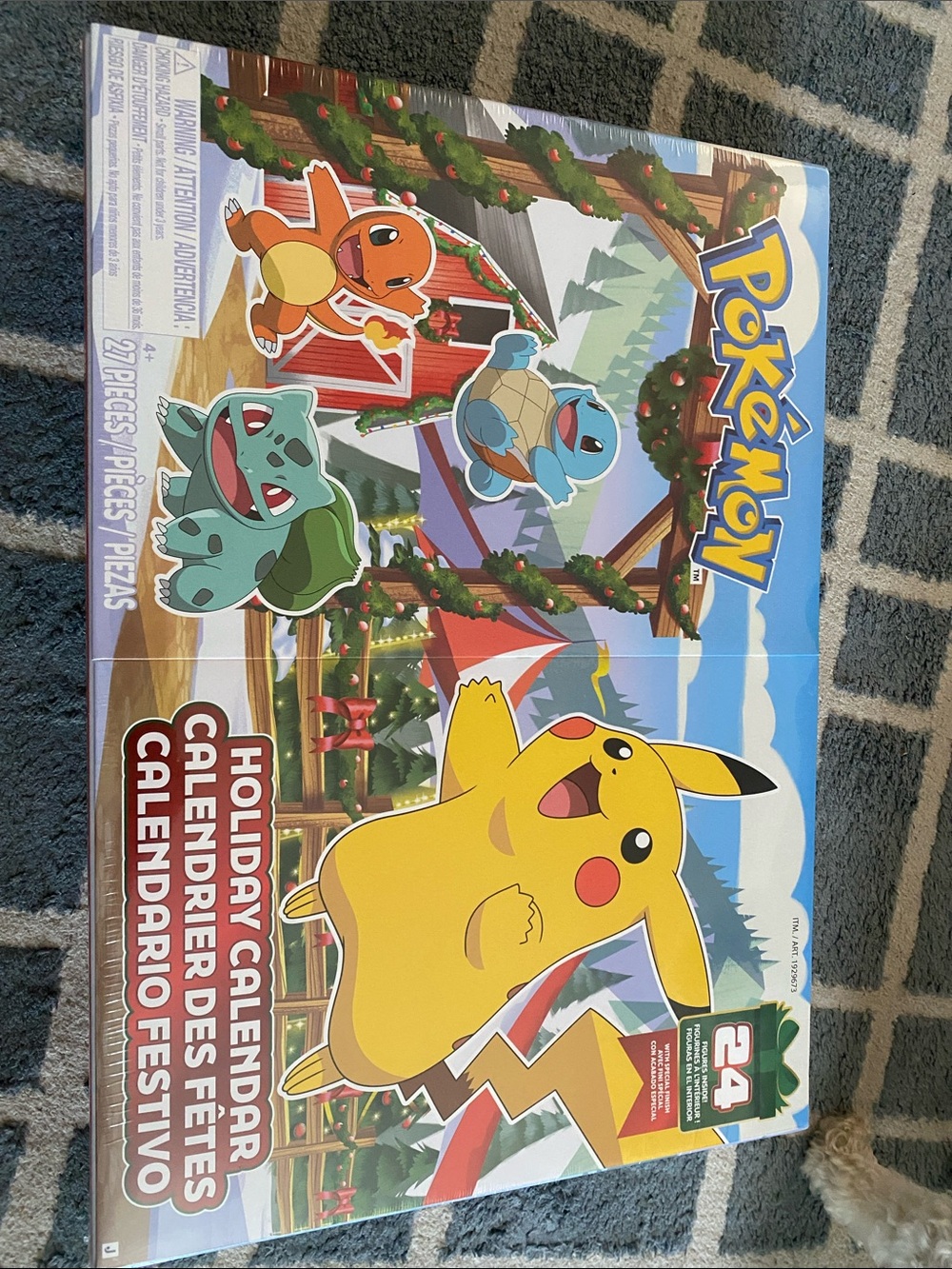 Pokémon Holiday Calendar Advent Pack - Pikachu Yellow